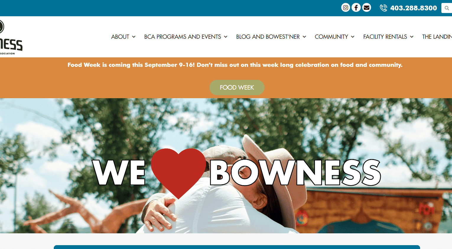 Bowness-Community-Association-HubSpot-Screenshot
